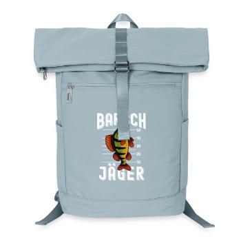 Perch Hunter Perch Angler Perch Perch Perch Perch Fishing - Laptop Backpack - ice blue - Front