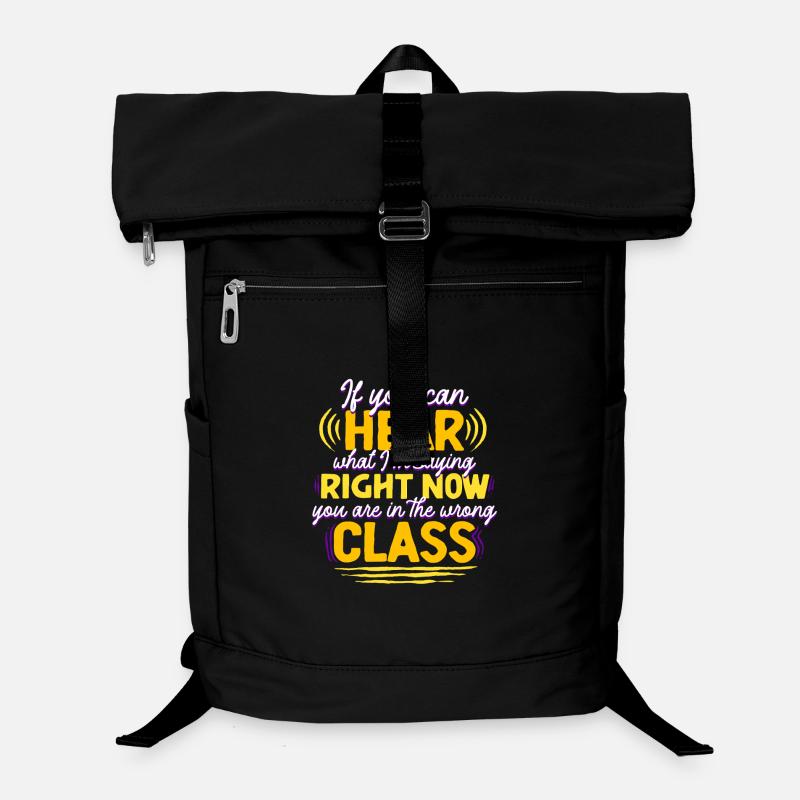 ASL Dolmetscher Gebärdensprache Laptop-Rucksack 