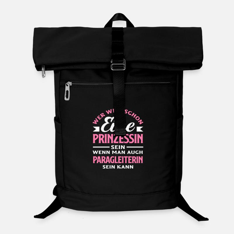 Prinzessin Gleitschirm Abenteuer Paragliding Laptop-Rucksack 
