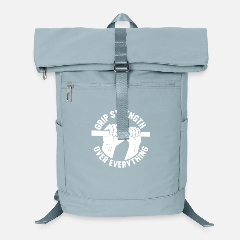 Calisthenics Grip Strength Over Everything Workout Laptop Backpack