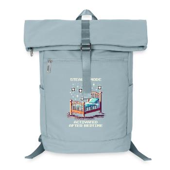 Stealth mode: after bedtime | Parents - Laptop Backpack - ice blue - Front