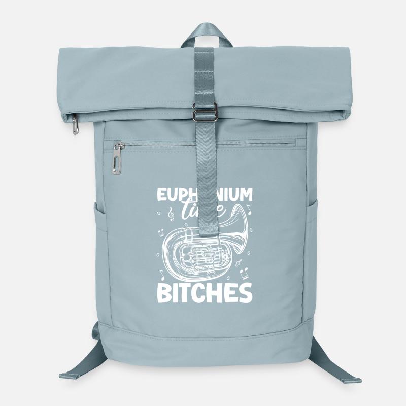 Baritone Player Time Bitches Euphonium Laptop Backpack