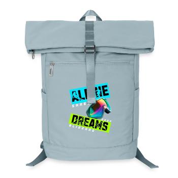 Alpine Dreams | Ski Winter Design - Laptop-Rucksack  - Eisblau - Vorne