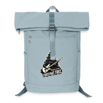 Schaukeln um den Weihnachtsbaum - Laptop-Rucksack  - Eisblau - Vorne