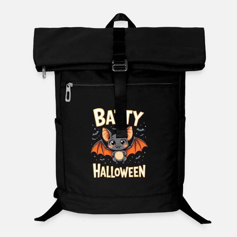 Fledermaus Kostüm Batty Halloween niedlich lustig Laptop-Rucksack 