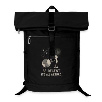 Ethischer Nihilismus, Existenzieller Humor, - Laptop-Rucksack  - Schwarz - Vorne