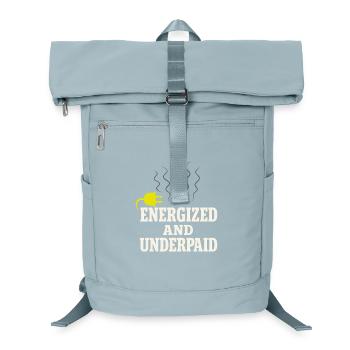 Apprenti électricien, étudiant dans le métier d’électricien - Sac à dos ordinateur - bleu glacier - Devant