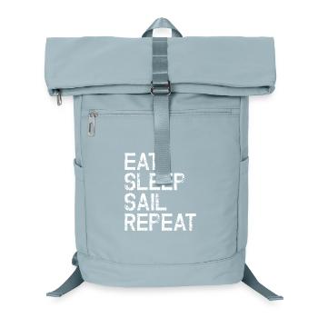 Nautic Design Eat Sleep Sail Repeat - Laptop Backpack - ice blue - Front