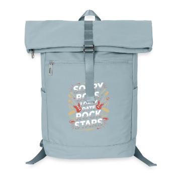Festival Sorry Boys I Only Date Rock Stars Groupie - Laptop Backpack - ice blue - Front