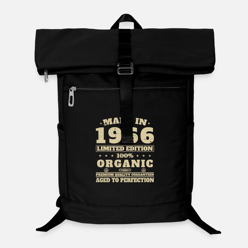 made in 1966 vintage gift Men Women Laptop Backpack