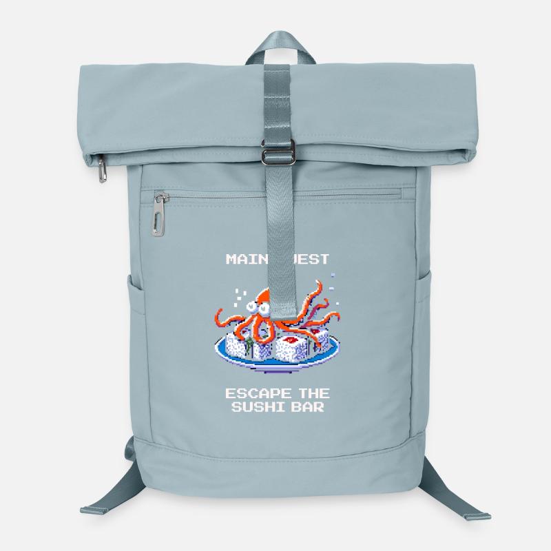 Évadez-vous du bar à sushis | Octopus Humour Sac à dos ordinateur