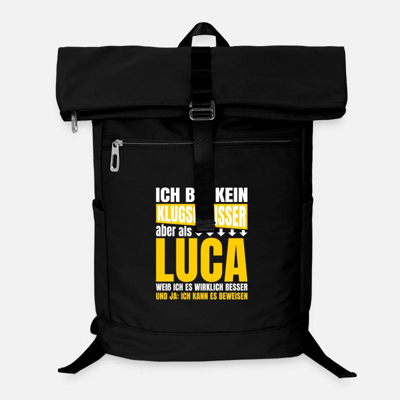 Luca Klugscheißer - Sac à dos ordinateur - noir