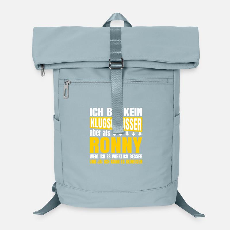 Ich bin kein Klugscheißer Ronny Laptop-Rucksack 