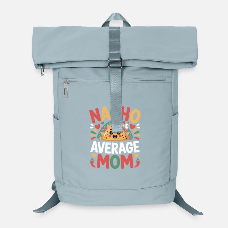 Nacho Durchschnittliche Mama Lustig Laptop-Rucksack 