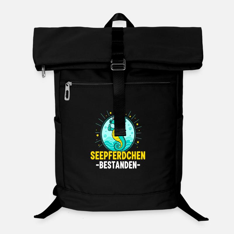 Hippocampe réussi cours de natation enfant Sac à dos ordinateur