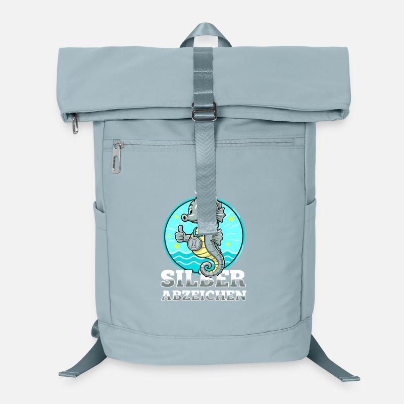 Silver Badge Swimming Passed Performance Laptop Backpack
