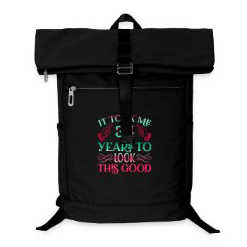 Es dauerte 34 Jahre um so gut auszusehen - Laptop-Rucksack  - Schwarz - Vorne