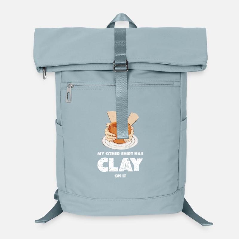 Argile sur chemise disant Sac à dos ordinateur