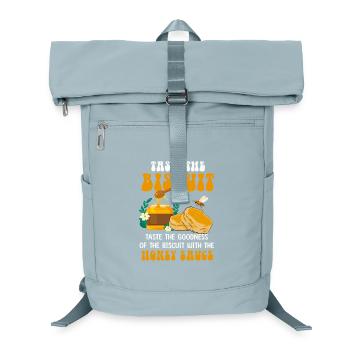 Honey Biscuit Bee Delight - Laptop Backpack - ice blue - Front