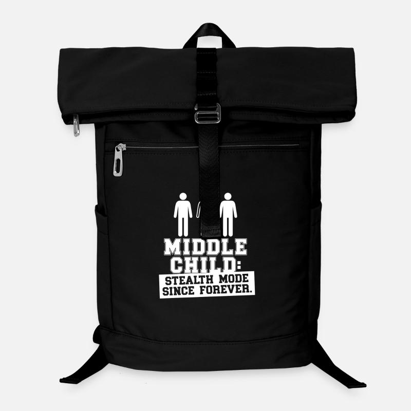 Middle Child Middle Child Brother Sister - Laptop Backpack - black