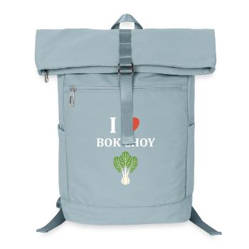 Ich liebe Pak Choy-Grafik - Laptop-Rucksack  - Eisblau - Vorne