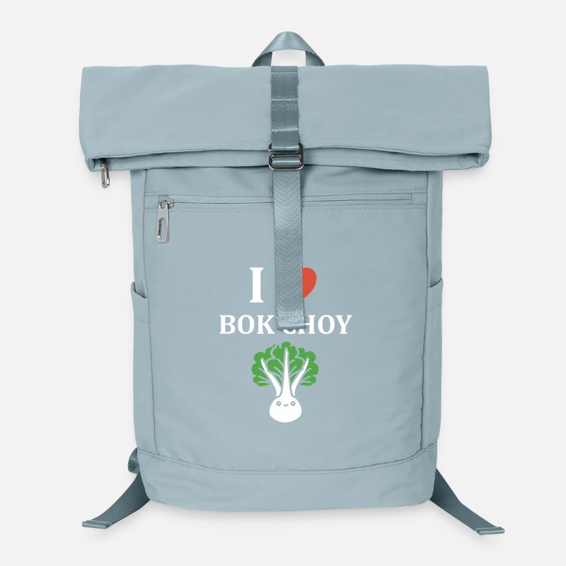J'aime Bok Choy Tee Vert Sac à dos ordinateur