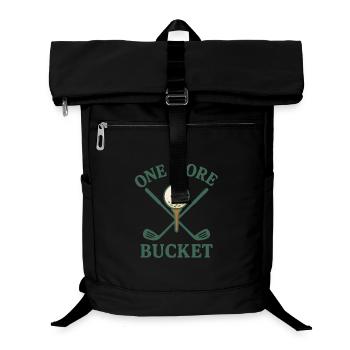 One More Bucket Golf Club Design amusant - Sac à dos ordinateur - noir - Devant