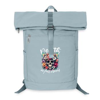 Fleurs Crâne Beauté Floraison - Sac à dos ordinateur - bleu glacier - Devant