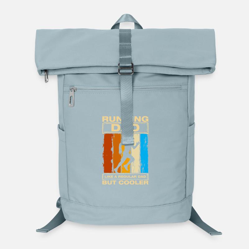 Running Dad lustiges Lauf Joggen Läufer Laptop-Rucksack 