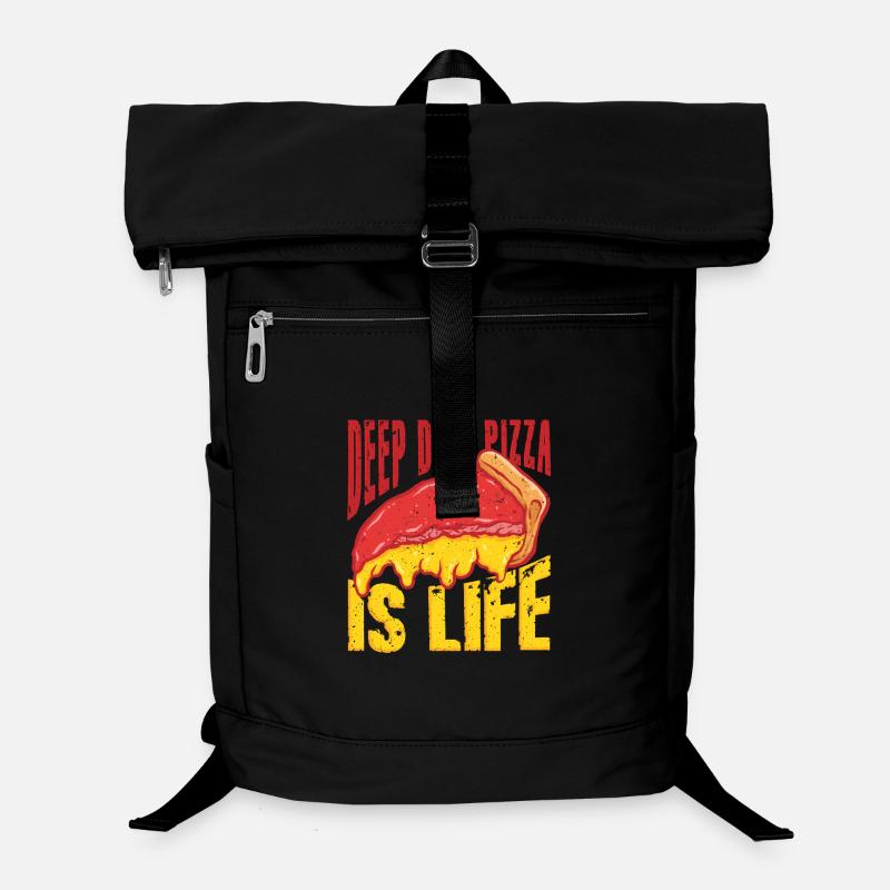 Deep Dish Pizza Is Life Chicargo Laptop Backpack