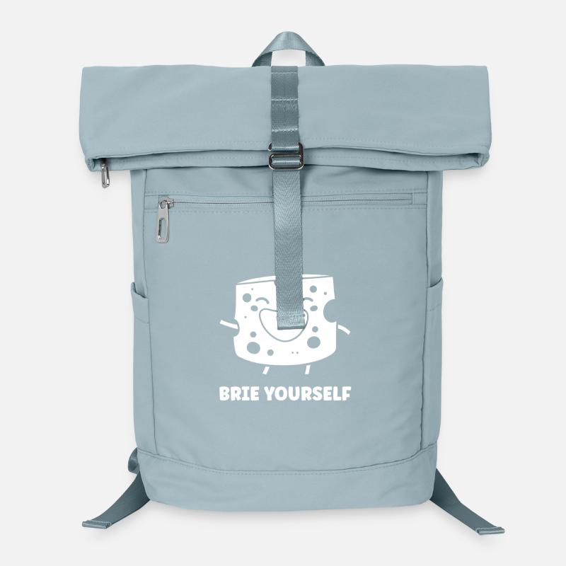 Humor Brie-Käse Laptop-Rucksack 