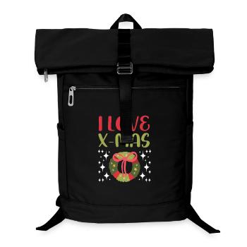 I love Xmas Christmas - Laptop Backpack - black - Front