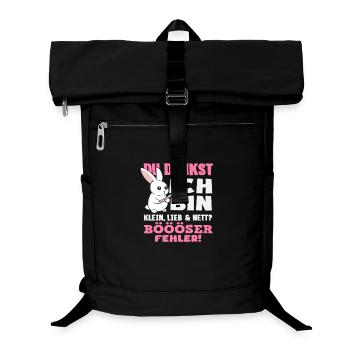 Böser Fehler Kleine Hase - Laptop-Rucksack  - Schwarz - Vorne