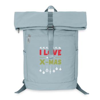 I love Xmas Christmas - Laptop Backpack - ice blue - Front
