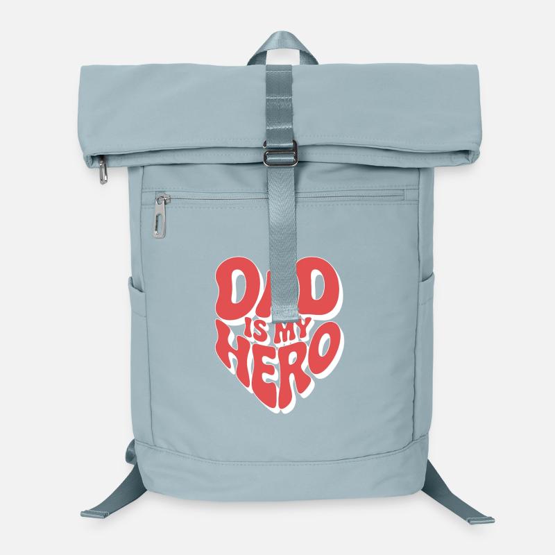 Mein Papa Ist Mein Held Laptop-Rucksack 