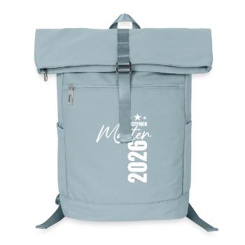 Master réussi 2026 - Examen - Réussite - Sac à dos ordinateur - bleu glacier - Devant