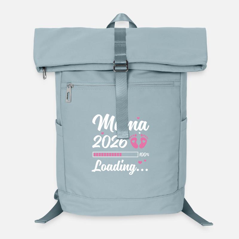 Mama 2026 Loading Schwangerschaft Geschenkidee Laptop-Rucksack 
