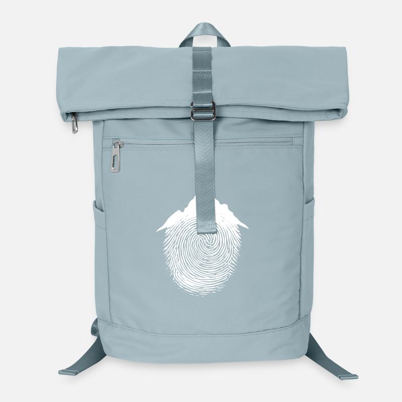 Hiker Mountain Climber Art Climbing Laptop Backpack