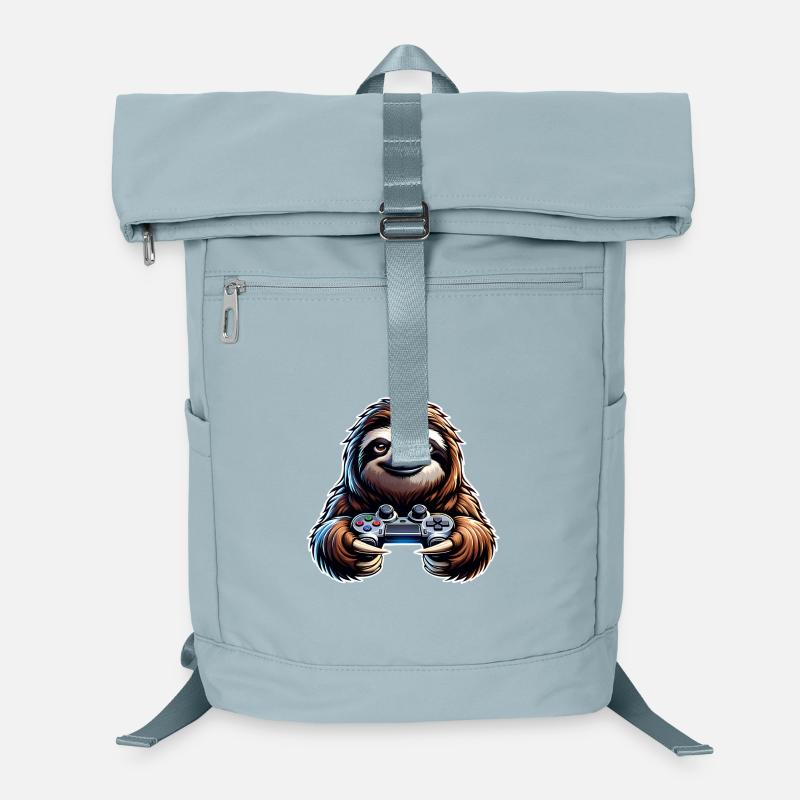 Gaming Sloth Controller Laptop Backpack
