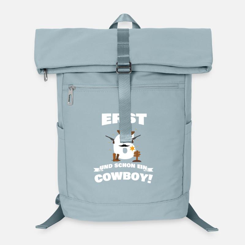 Only 6 and already cowboy / kids gift idea Laptop Backpack