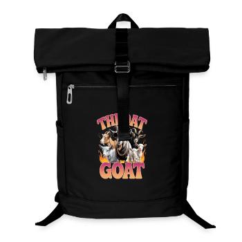 Gorge Chèvre Meme Y2K Bootleg Inportable - Sac à dos ordinateur - noir - Devant