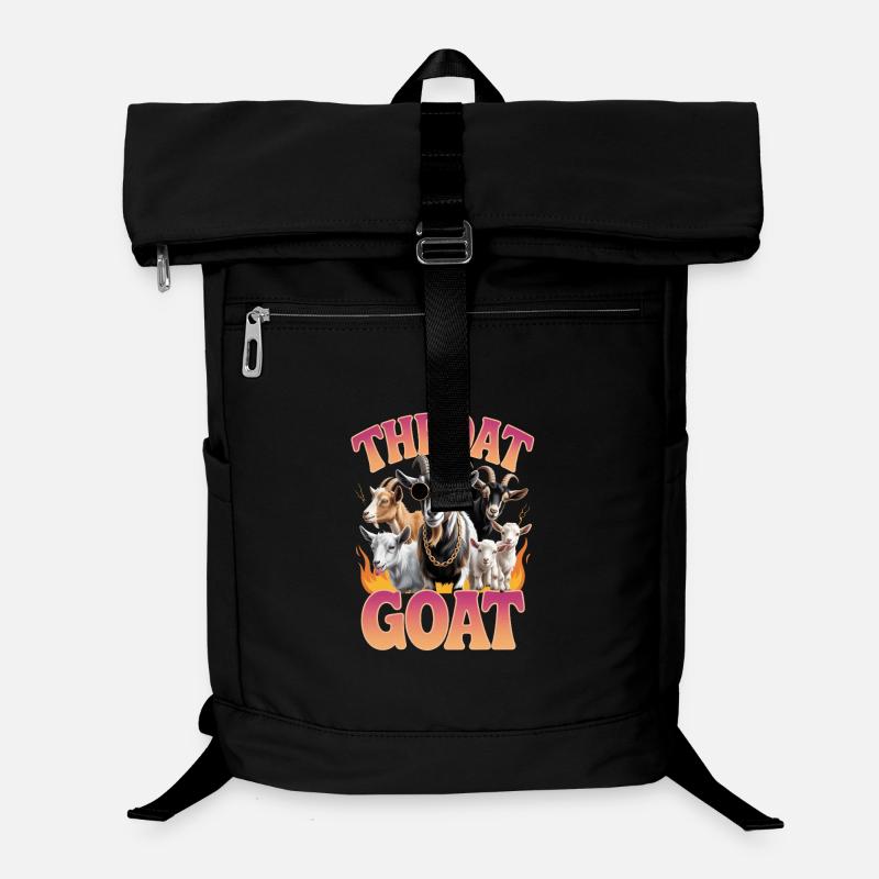 Gorge Chèvre Meme Y2K Bootleg Inportable Sac à dos ordinateur