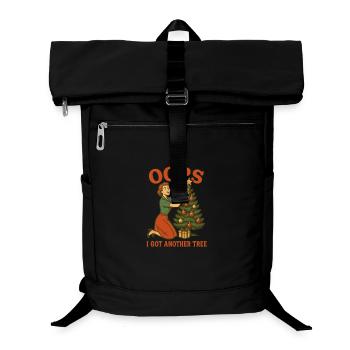Oops I Got Another Tree - Laptop Backpack - black - Front