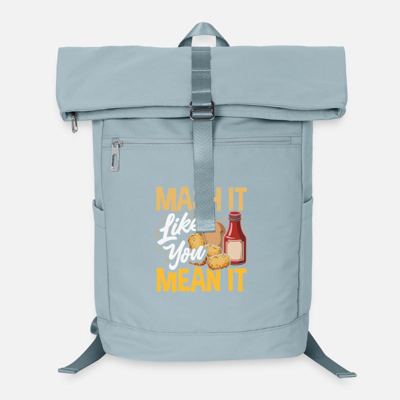 Taters Over Haters Kartoffel Laptop-Rucksack 