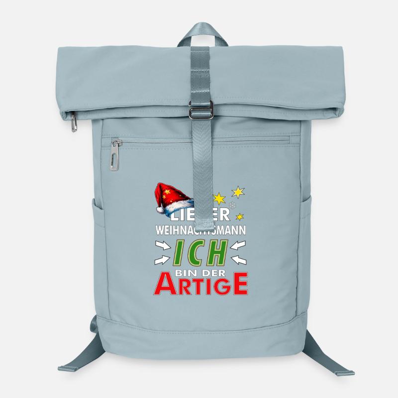 WEIHNACHTSMANN ICH BIN DER ARTIGE Laptop-Rucksack 