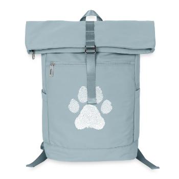 Amoureux des animaux Chien Chat Art - Sac à dos ordinateur - bleu glacier - Devant