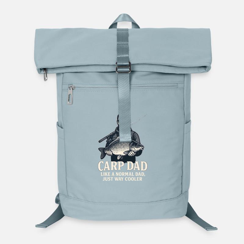 Karpfen Papa Einfach Viel Cooler Laptop-Rucksack 