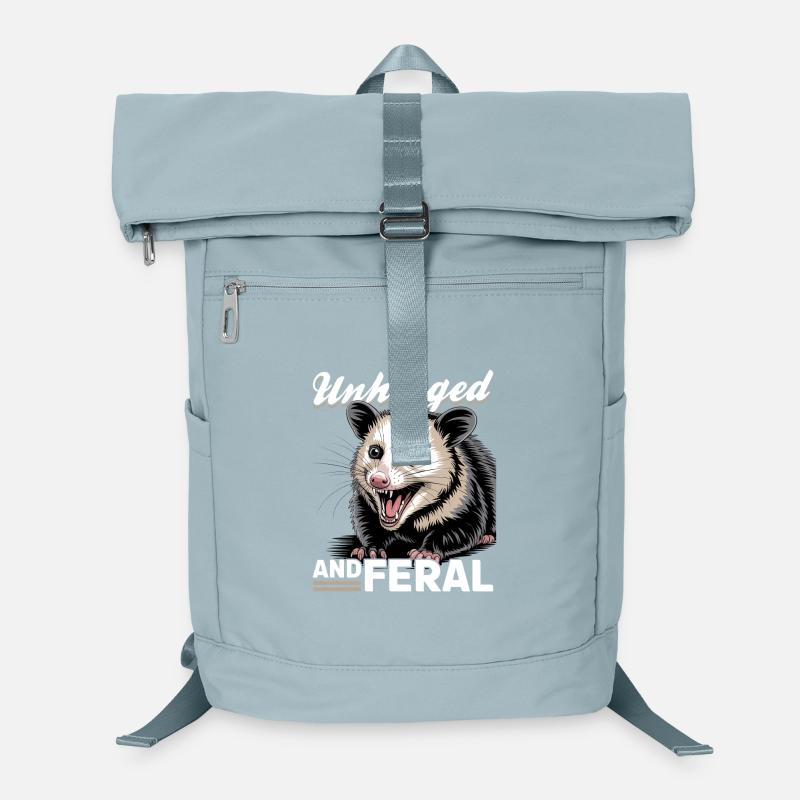 Funny Opossum Laptop-Rucksack 