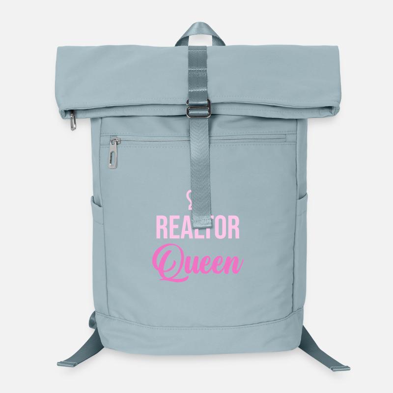 Real estate agent queen Pink Crown Laptop Backpack