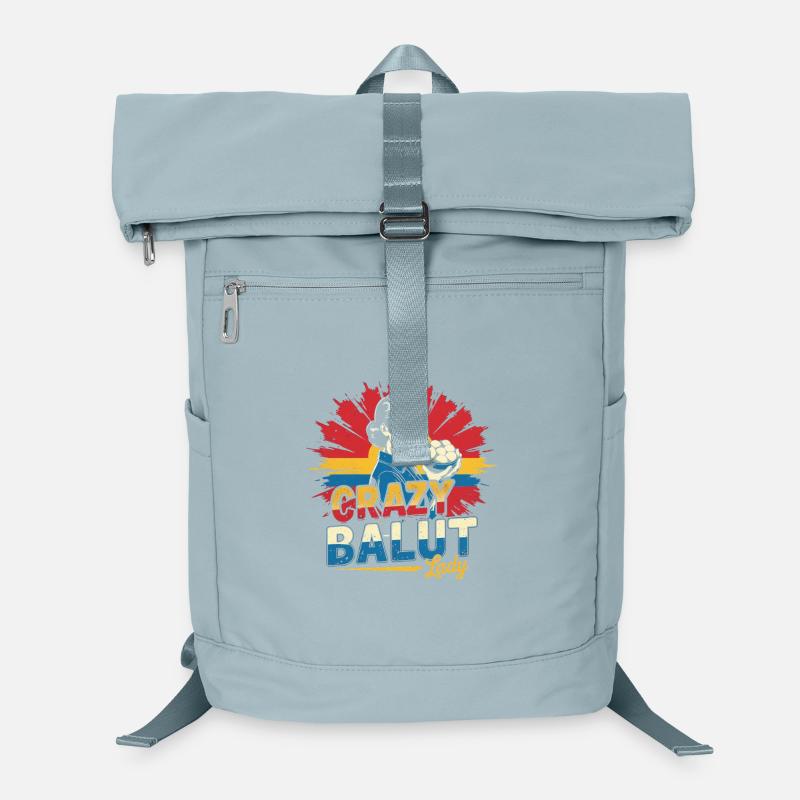 Crazy Balut Lady Philippines Laptop Backpack